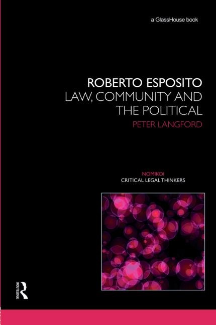 Front cover_Roberto Esposito