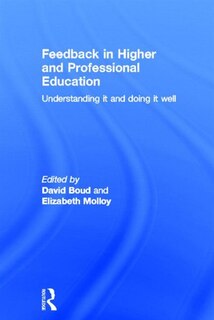 Couverture_Feedback In Higher And Professional Education