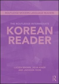 Front cover_The Routledge Intermediate Korean Reader