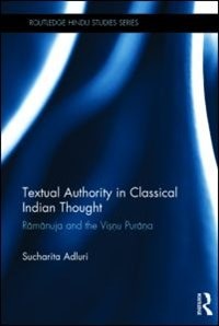 Front cover_Textual Authority In Classical Indian Thought