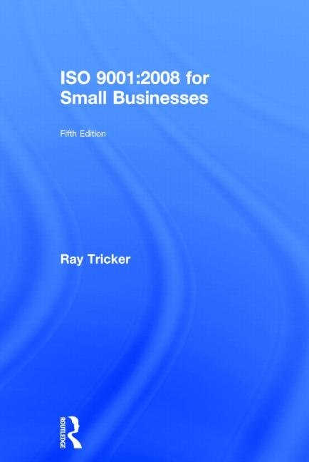 Front cover_ISO 9001:2008 for Small Businesses