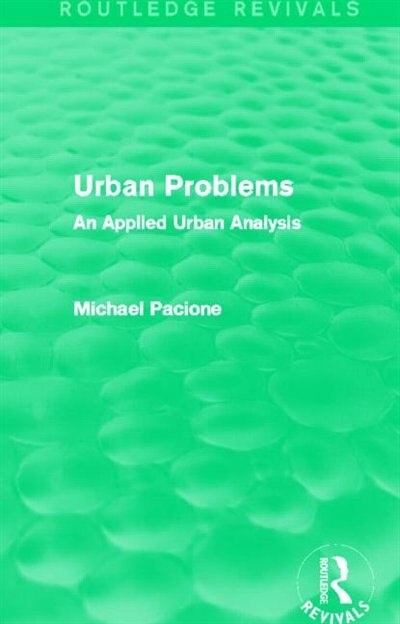 Couverture_Urban Problems (routledge Revivals)