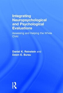 Couverture_Integrating Neuropsychological And Psychological Evaluations