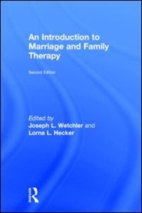Front cover_An Introduction To Marriage And Family Therapy
