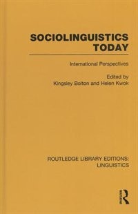 Couverture_Sociolinguistics Today (RLE Linguistics C