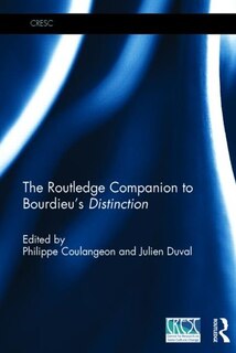 Front cover_The Routledge Companion To Bourdieu's 'distinction'