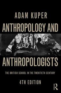 Couverture_Anthropology And Anthropologists