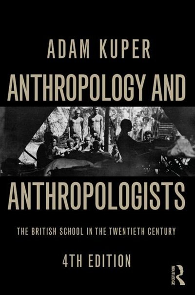 Couverture_Anthropology And Anthropologists