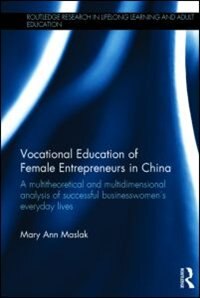Front cover_Vocational Education Of Female Entrepreneurs In China
