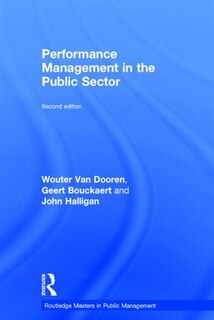 Front cover_Performance Management In The Public Sector