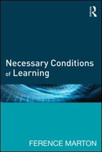 Front cover_Necessary Conditions Of Learning