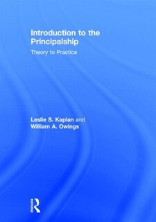 Front cover_Introduction To The Principalship