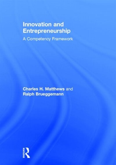 Front cover_Innovation And Entrepreneurship
