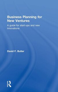 Front cover_Business Planning For New Ventures