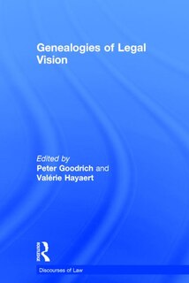 Front cover_Genealogies Of Legal Vision