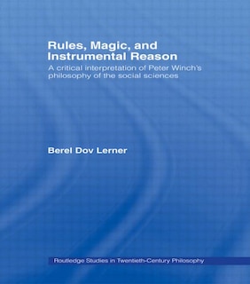 Front cover_Rules, Magic and Instrumental Reason