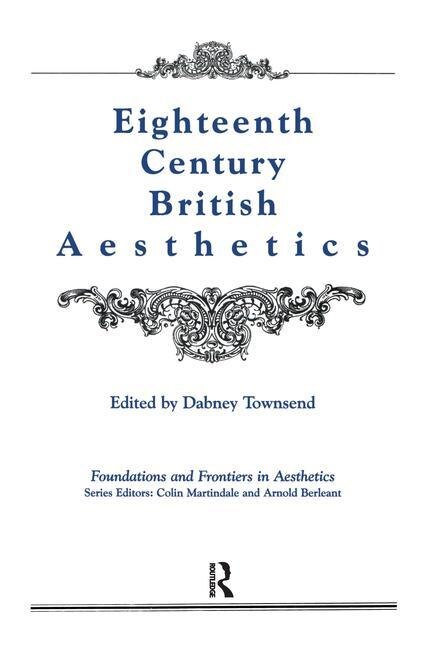 Front cover_Eighteenth-century British Aesthetics