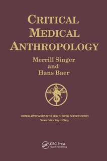 Front cover_Critical Medical Anthropology