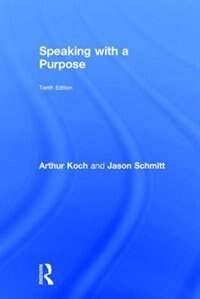 Front cover_Speaking With A Purpose
