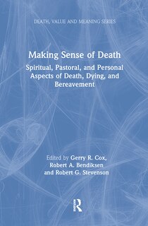 Couverture_Making Sense of Death