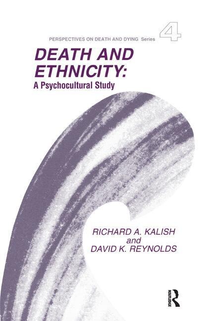 Front cover_Death And Ethnicity