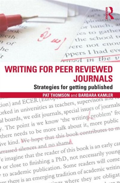 Front cover_Writing for Peer Reviewed Journals