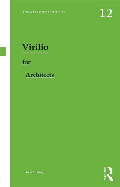 Front cover_Virilio For Architects