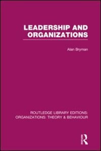 Couverture_Leadership And Organizations (rle