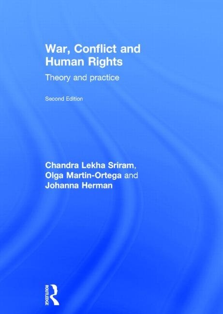 Front cover_War, Conflict and Human Rights