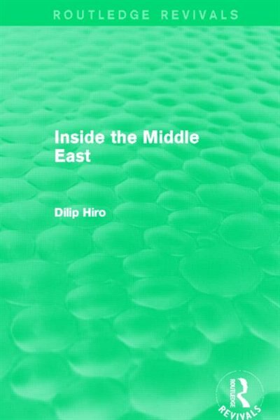 Front cover_Inside The Middle East (routledge Revivals)