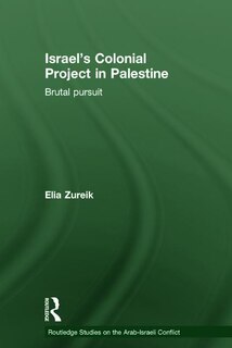 Couverture_Israel's Colonial Project In Palestine