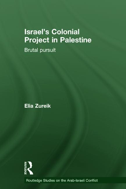 Couverture_Israel's Colonial Project In Palestine