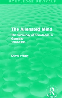 Couverture_The Alienated Mind (Routledge Revivals)