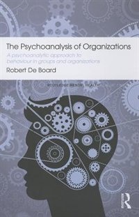 Front cover_Psychoanalysis of Organizations