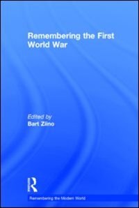 Front cover_Remembering The First World War
