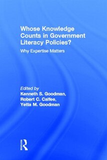 Front cover_Whose Knowledge Counts In Government Literacy Policies?