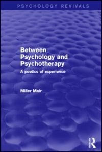 Couverture_Between Psychology and Psychotherapy