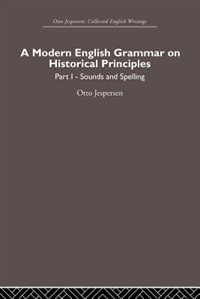 Front cover_A Modern English Grammar On Historical Principles