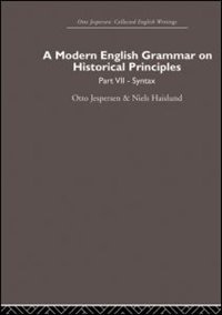 Front cover_A Modern English Grammar On Historical Principles