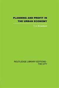 Couverture_Planning And Profit In The Urban Economy