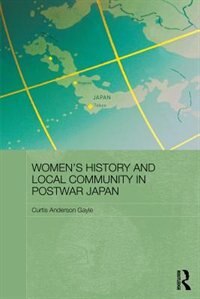 Couverture_Women's History And Local Community In Postwar Japan