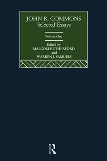 Couverture_John R. Commons