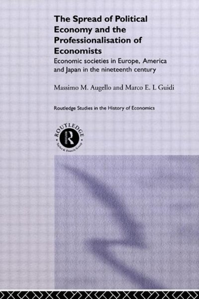 Front cover_Spread of Political Economy and the Professionalisation of Economists
