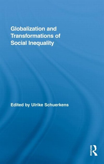 Couverture_Globalization and Transformations of Social Inequality