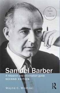 Front cover_Samuel Barber
