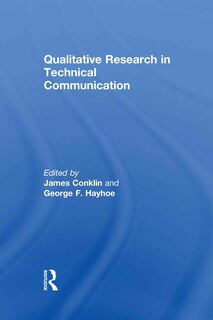 Front cover_Qualitative Research in Technical Communication