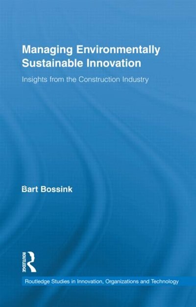 Front cover_Managing Environmentally Sustainable Innovation
