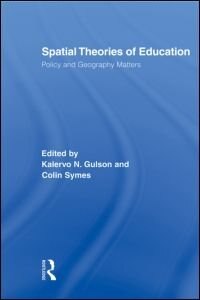 Front cover_Spatial Theories Of Education