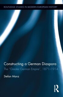 Front cover_Constructing a German Diaspora