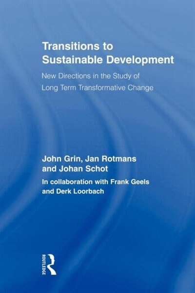 Front cover_Transitions to Sustainable Development